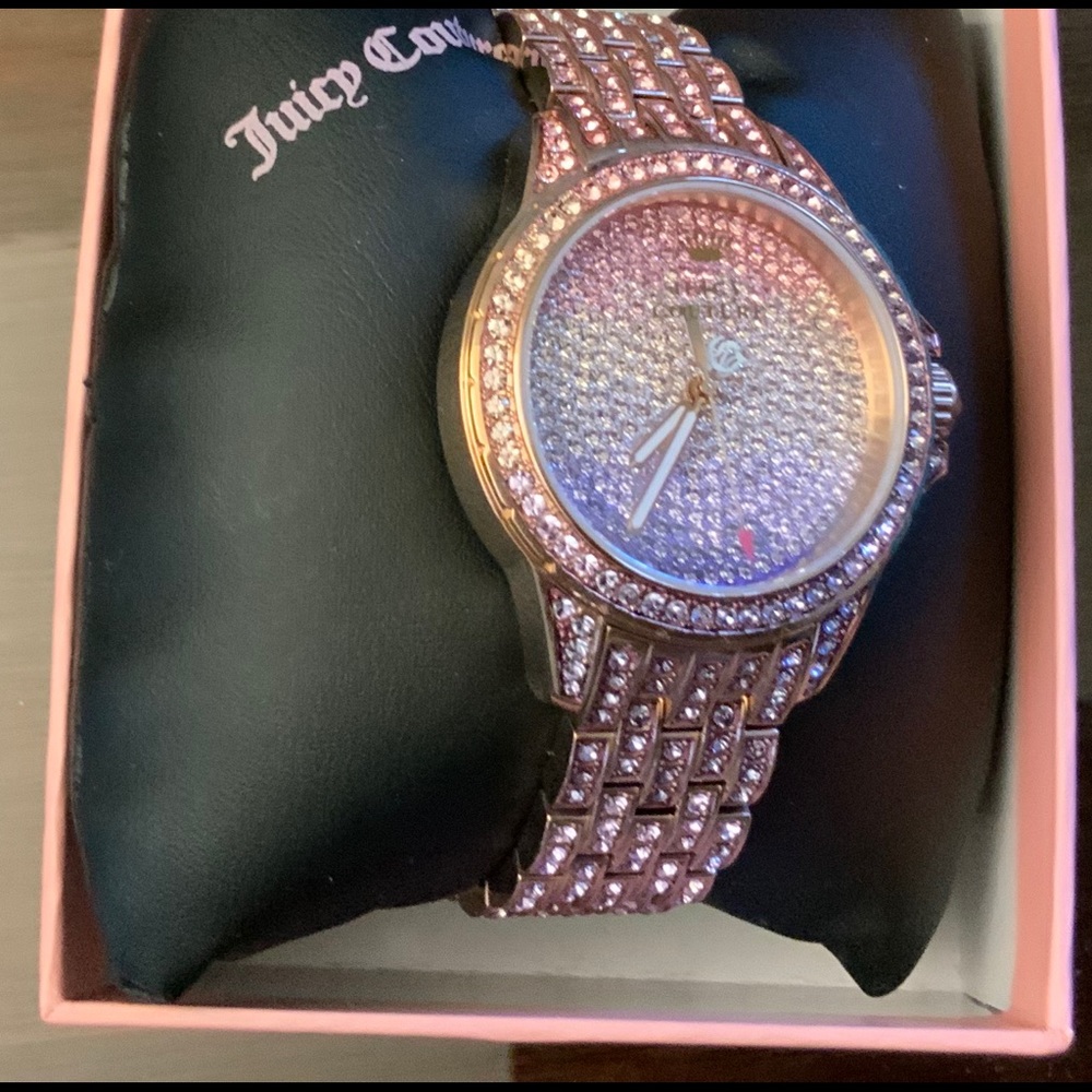Juicy Couture Stella Cali BLING bracelet watch.